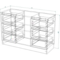 Comodă Smartex Т3 120cm Kashemir imaginea #3 — magazin online Desire.md