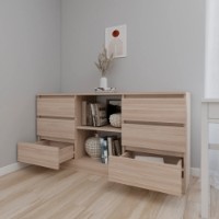Комод Smartex Т3 120cm Light Oak фото №3 — интернет-магазин Desire.md