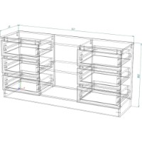 Comodă Smartex Т3 160cm Ivory imaginea #2 — magazin online Desire.md
