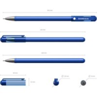 Pix cu gel ErichKrause G Soft 0.38cm Blue (39206) imaginea #2 — magazin online Desire.md