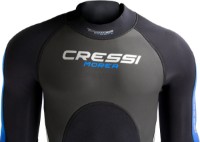 Costum neopren Cressi Morea Wetsuit 3mm Black/Blue L (LU476004) imaginea #8 — magazin online Desire.md