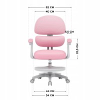 Детское кресло Mark Adler JUNIOR 4.4 Pink фото №9 — интернет-магазин Desire.md