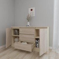 Comodă Smartex Т4 120cm Ivory/Light Oak imaginea #3 — magazin online Desire.md