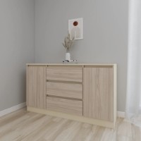 Comodă Smartex Т4 120cm Ivory/Light Oak imaginea #1 — magazin online Desire.md