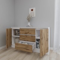 Comodă Smartex Т4 160cm White/Dark Oak imaginea #3 — magazin online Desire.md