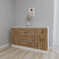 Comodă Smartex Т4 160cm White/Dark Oak imaginea #1 — magazin online Desire.md