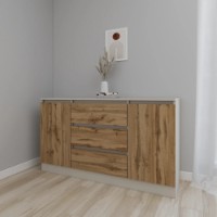 Comodă Smartex Т4 120cm Kashemir/Dark Oak imaginea #1 — magazin online Desire.md