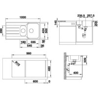 Кухонная мойка Blanco Lemis 6S-IF (523032) фото №2 — интернет-магазин Desire.md
