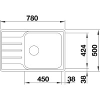 Кухонная мойка Blanco Lemis XL 6S-IF Compact (525111) фото №2 — интернет-магазин Desire.md