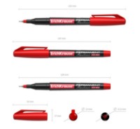 Liner Erich Krause Permanent FP-50 Red (37070) imaginea #2 — magazin online Desire.md