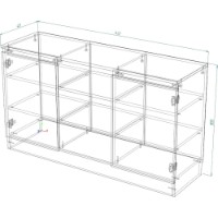 Dulăpior Smartex Т5 140cm Kashemir/Dark Oak imaginea #3 — magazin online Desire.md