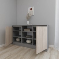 Dulăpior Smartex Т5 140cm Graphite/Light Oak imaginea #3 — magazin online Desire.md