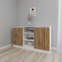 Dulăpior Smartex Т5 140cm White/Dark Oak imaginea #1 — magazin online Desire.md