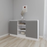 Dulăpior Smartex Т5 140cm White/Graphite imaginea #1 — magazin online Desire.md