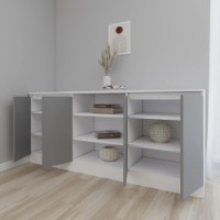 Dulăpior Smartex Т5 160cm White/Graphite imaginea #3 — magazin online Desire.md