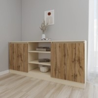 Dulăpior Smartex Т5 160cm Ivory/Dark Oak imaginea #1 — magazin online Desire.md