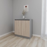 Dulăpior Smartex Т8 60cm Graphite/Light Oak