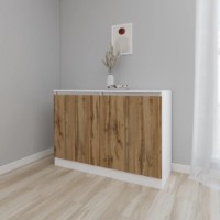 Dulăpior Smartex Т8 120cm White/Dark Oak imaginea #1 — magazin online Desire.md