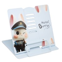 Suport pentru carte New World Hello Bunny Light Blue