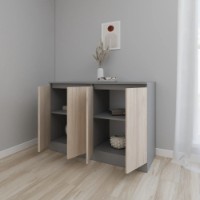 Dulăpior Smartex Т8 160cm Graphite/Light Oak imaginea #2 — magazin online Desire.md