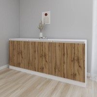 Dulăpior Smartex Т8 200cm White/Dark Oak imaginea #1 — magazin online Desire.md