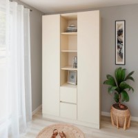 Dulap Smartex N14 120cm Ivory imaginea #1 — magazin online Desire.md