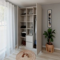 Dulap Smartex N14 120cm Kashemir imaginea #2 — magazin online Desire.md
