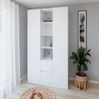 Dulap Smartex N14 120cm White imaginea #1 — magazin online Desire.md