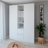 Dulap Smartex N14 160cm White imaginea #1 — magazin online Desire.md