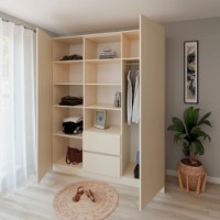 Dulap Smartex N14 180cm Ivory imaginea #3 — magazin online Desire.md
