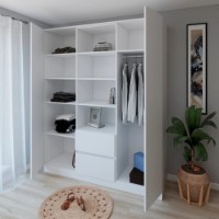 Dulap Smartex N14 180cm White imaginea #3 — magazin online Desire.md