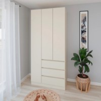 Dulap Smartex N15 100cm Ivory imaginea #1 — magazin online Desire.md