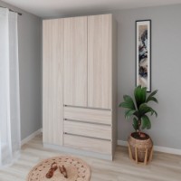 Dulap Smartex N15 120cm Kashemir/Light Oak imaginea #1 — magazin online Desire.md