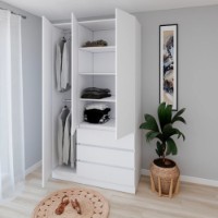 Dulap Smartex N15 120cm White imaginea #3 — magazin online Desire.md
