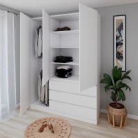 Dulap Smartex N15 140cm White imaginea #3 — magazin online Desire.md