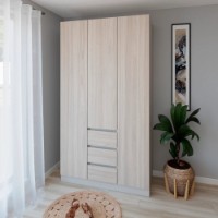 Dulap Smartex N16 140cm Kashemir/Light Oak imaginea #1 — magazin online Desire.md