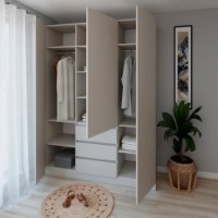 Dulap Smartex N16 160cm Kashemir imaginea #2 — magazin online Desire.md