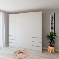 Dulap Smartex N17 220cm Light Oak/Kashemir