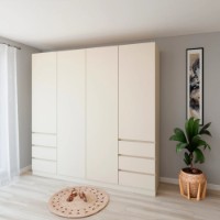 Dulap Smartex N17 240cm Ivory imaginea #1 — magazin online Desire.md