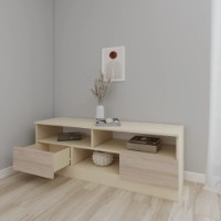 Comodă TV Smartex Т6 100cm Ivory/Light Oak imaginea #3 — magazin online Desire.md
