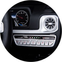 Mașinuța electrica Chipolino SUV Mercedes AMG G63 White (ELJG63M251W) imaginea #8 — magazin online Desire.md