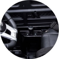 Mașinuța electrica Chipolino SUV Mercedes AMG G63 White (ELJG63M251W) imaginea #9 — magazin online Desire.md