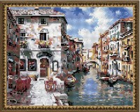 Mozaic cu diamante Diamond City on The Water 40x50cm (YW00224)