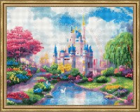 Mozaic cu diamante Diamond Disney City 40x50cm (YW00127)