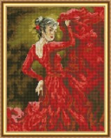 Mozaic cu diamante Diamond Flamenco 40x50cm (YW00103)