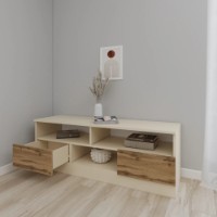 Comodă TV Smartex Т6 140cm Ivory/Dark Oak imaginea #3 — magazin online Desire.md