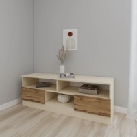 Comodă TV Smartex Т6 140cm Ivory/Dark Oak imaginea #1 — magazin online Desire.md