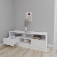 Comodă TV Smartex Т6 140cm White imaginea #2 — magazin online Desire.md