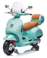Mașinuța electrica Chipolino Vespa GTS Super Teal Green (ELMVE0251TG)