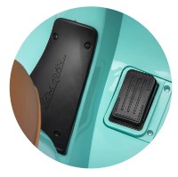 Mașinuța electrica Chipolino Vespa GTS Super Teal Green (ELMVE0251TG) imaginea #3 — magazin online Desire.md